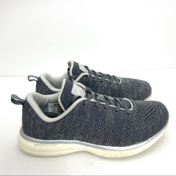 APL Lululemon TechLoom Pro Workout Sneakers Metallic Silver - Picture 5 of 12